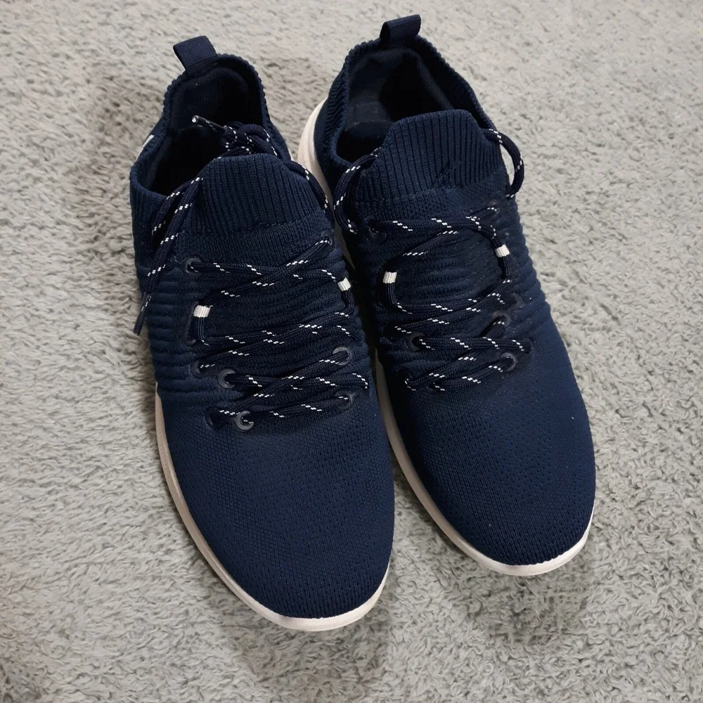 Tommy Bahama Golf Knit Lightweight Shoes Sneakers Navy Womens Size 8.5